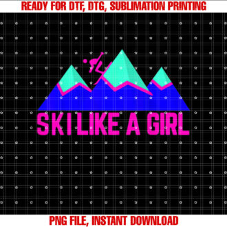 Ski Like A Girl T-shirt