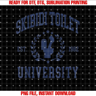 Skibidi Toilet University Funny Skibidi Meme T-shirt