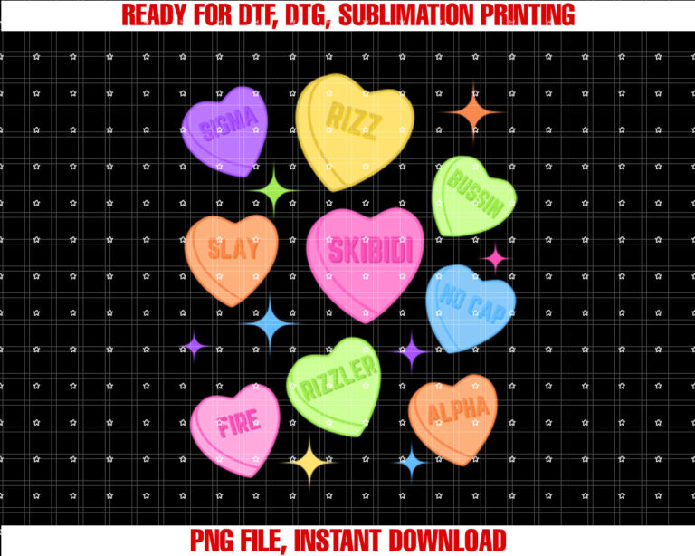 Skibidi Valentines Day Funny Valentines Day Slang T-shirt