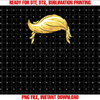 Skull with ic Trump Hair president supporter T-shirt