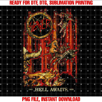 Slayer Hell Awaits Anniversary T-shirt