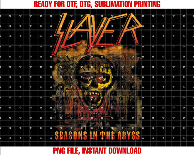 Slayer Orange Season in the Abyss T-shirt