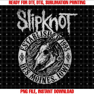 Slipknot Iowa Skull 1995 T-shirt