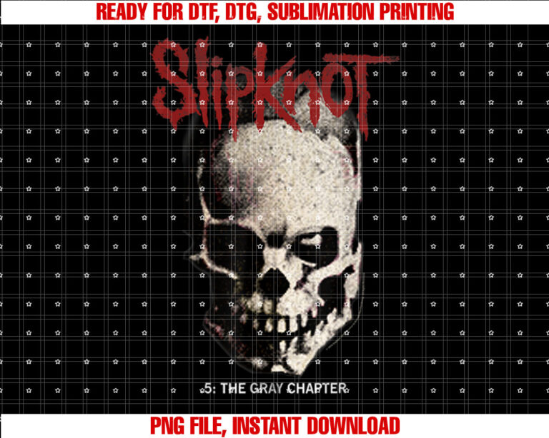 Slipknot Official Skull and Tribal T-shirt
