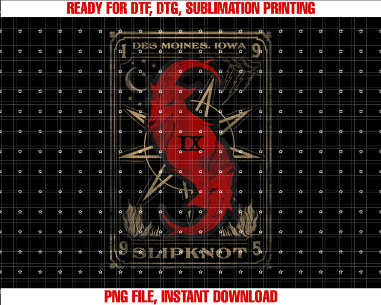 Slipknot Tarot Card Goat T-shirt