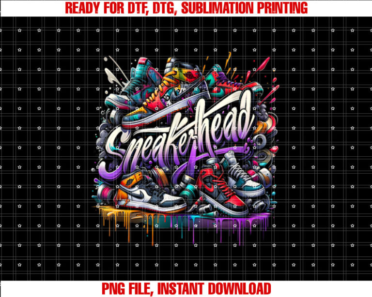 Sneaker Head Streetwear Style T-shirt