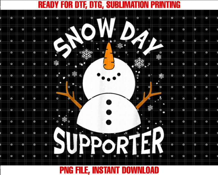 Snow Day Supporter Snowflake Funny Teacher Christmas Pajamas T-shirt