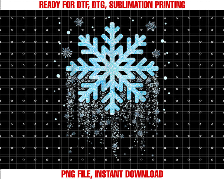 Snowflake Costume Winter Christmas Mens Womens Kids T-shirt