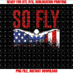 So Fly Usa Swimming Team Sports Athlete Us Swim Aquatic T-shirt