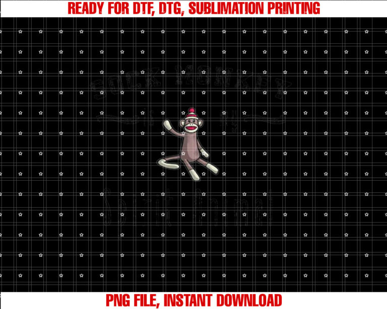 Sock Monkey Design My Spirit Animal Funny Sock Monkey Gifts T-shirt