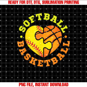 Softball Basketball T-shirt