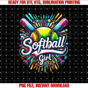 Softball Player Fan Girl Softball T-shirt
