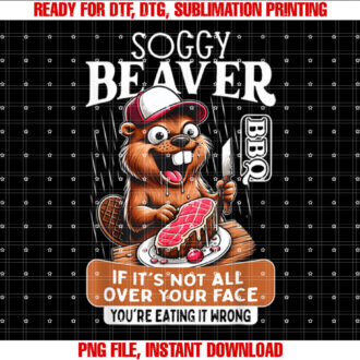 Soggy Beaver Barbecue BBQ Dirty Funny Humor Beaver Lover Tee T-shirt