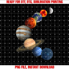 Solar System T the Planets in Our Galaxy T-shirt