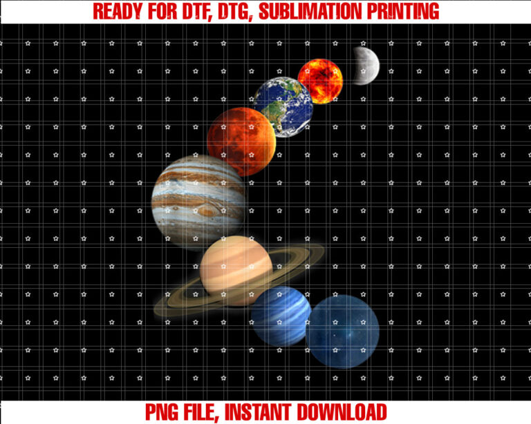 Solar System T The planets in our galaxy T-shirt
