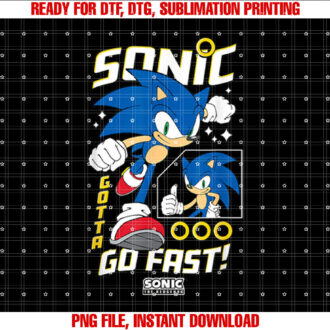 Sonic The Hedgehog Gotta Go Fast Epic Run T-shirt
