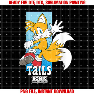 Sonic The Hedgehog Tails Spotlight Panel Portrait T-shirt
