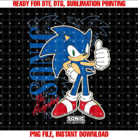 Sonic the Hedgehog Thumbs Up Retro Shot T-shirt