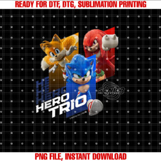 Sonic the Hedgehog 3 Hero Trio T-shirt