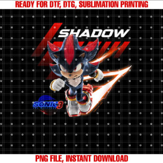 Sonic the Hedgehog 3 Shadow Charge T-shirt