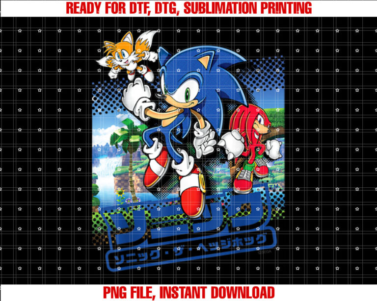 Sonic the Hedgehog Sonic Friends T-shirt