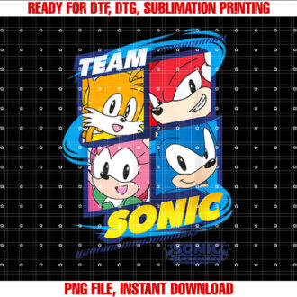 Sonic the Hedgehog Sonic Superstars Team Sonic T-shirt