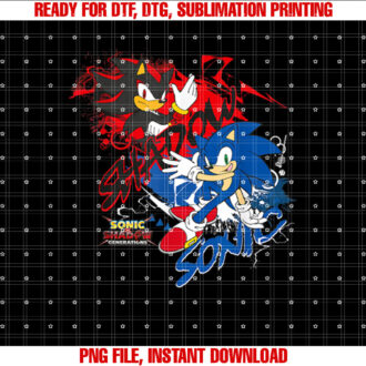 Sonic the Hedgehog Sonic X Shadow Generations Shadow Sonic T-shirt