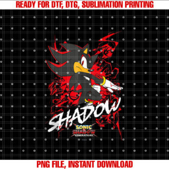 Sonic the Hedgehog Sonic X Shadow Generations Shadow T-shirt