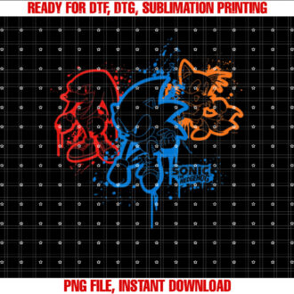Sonic the Hedgehog Spray Paint T-shirt
