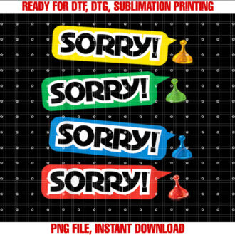 Sorry Sorry Sorry Sorry T-shirt
