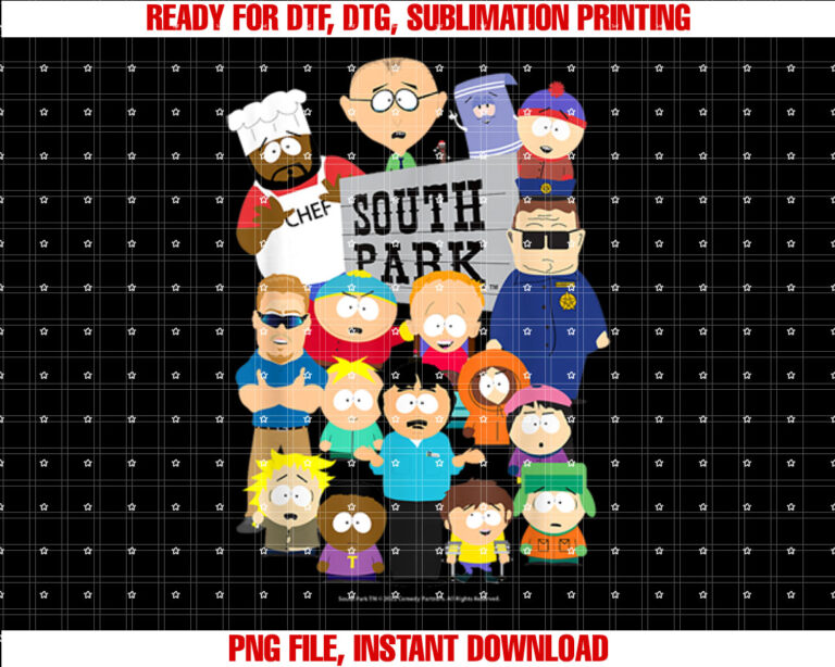 South Park Cast T-shirt