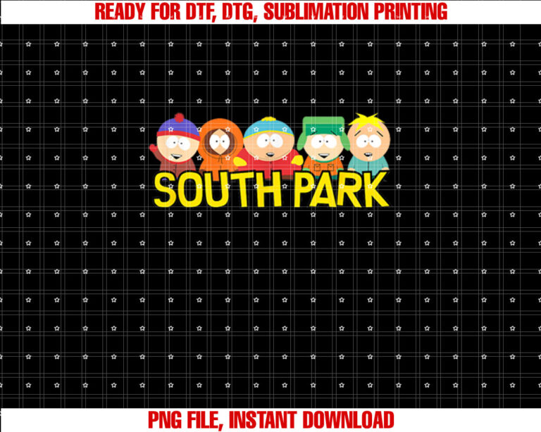 South Park Gang Behind T-shirt