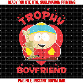 South Park Valentines Day Cartman Trophy Boyfriend T-shirt