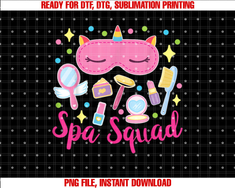 Spa Squad Birthday Girls Lets Get Pampered Spa Party Girls T-shirt