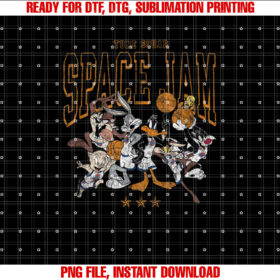 Space Jam Classic Tune Squad Distressed T-shirt