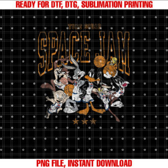 Space Jam Classic Tune Squad Distressed T-shirt