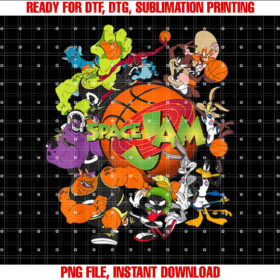 Space Jam Monstars and Tune Squad T-shirt