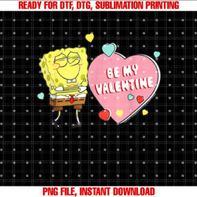 Spongebob Squarepants Be My Valentine T-shirt