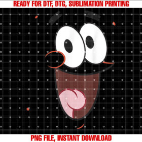 Spongebob Squarepants Halloween Patrick Big Face Costume  T-shirt
