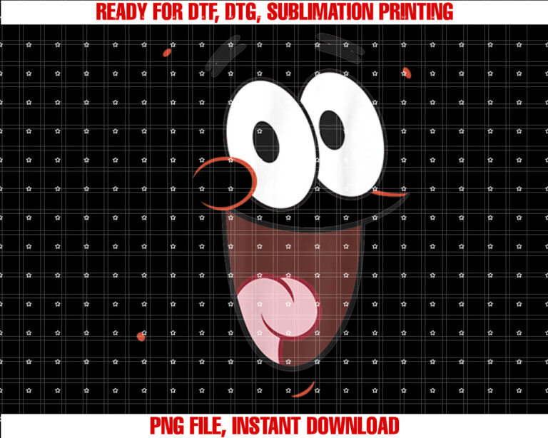SpongeBob SquarePants Halloween Patrick Big Face Costume Tee T-shirt