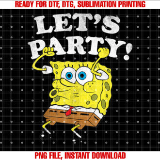 SpongeBob SquarePants Lets Party T-shirt