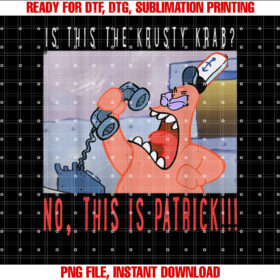 Spongebob Squarepants No This is Patrick T-shirt