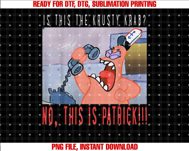 SpongeBob SquarePants No This Is Patrick T-shirt