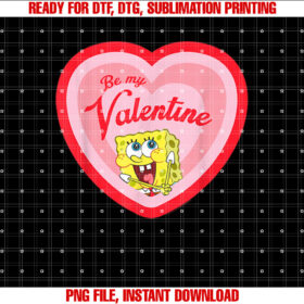 Spongebob Squarepants Spongebob Be My Valentine T-shirt