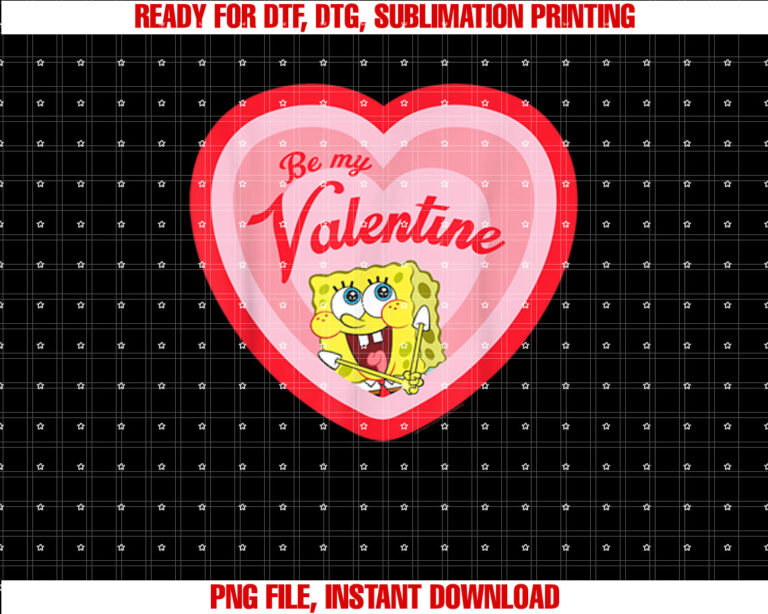 SpongeBob SquarePants SpongeBob Be my Valentine T-shirt