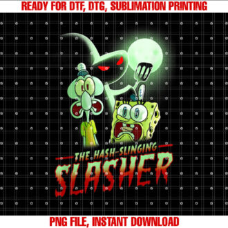 SpongeBob SquarePants The Hash Slinging Slasher Spooky T-shirt