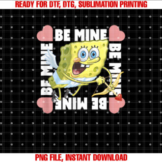 SpongeBob SquarePants Valentines Day Cupid Be Mine T-shirt