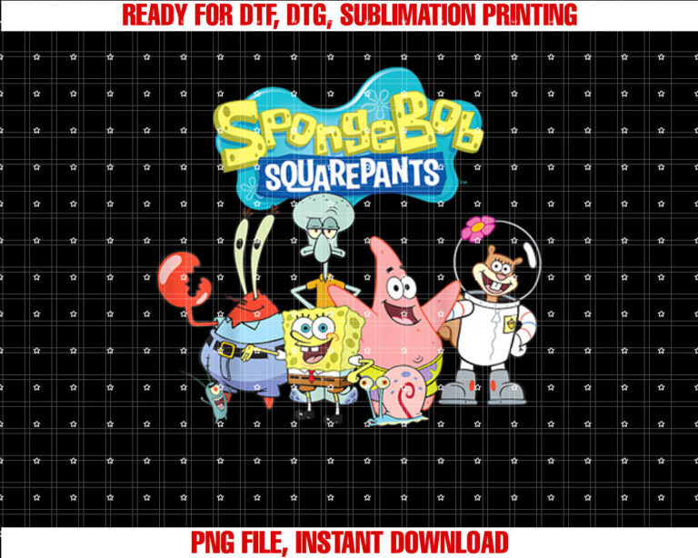 Spongebob Squarepants Friends T-shirt