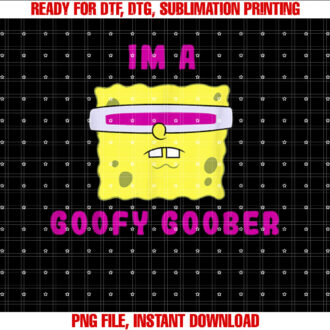 Spongebob Squarepants Im A Goofy Goober Portrait T-shirt