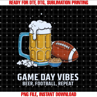Sports Cheers Beer Football and Snack Celebration Design T-shirt